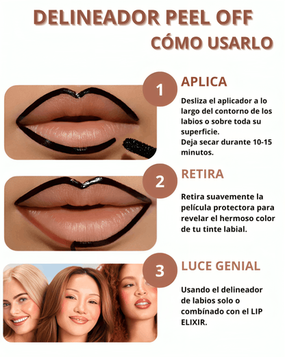 Delineador de Labios Pell Off